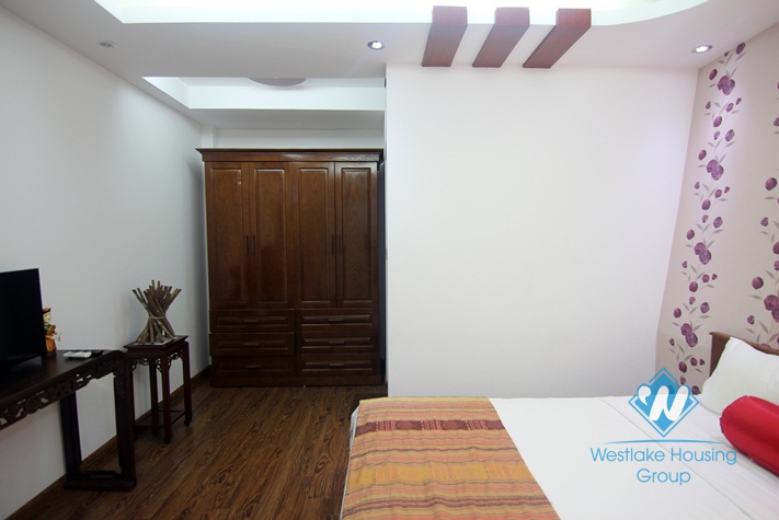 Quite and large apartment for rent on Doi Can Street.